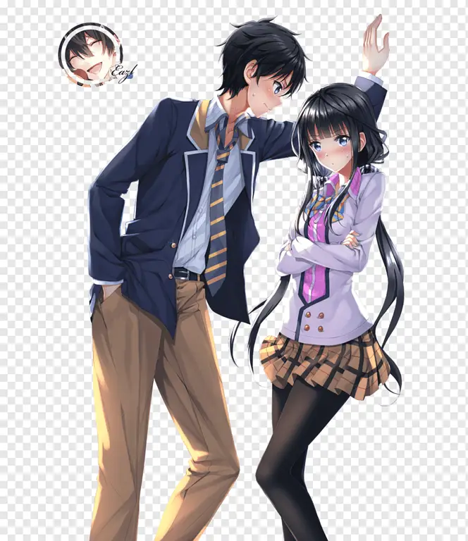 Masamune dan Aki, pasangan baru yang penuh tantangan Masamune dan Aki setelah pengakuan mereka