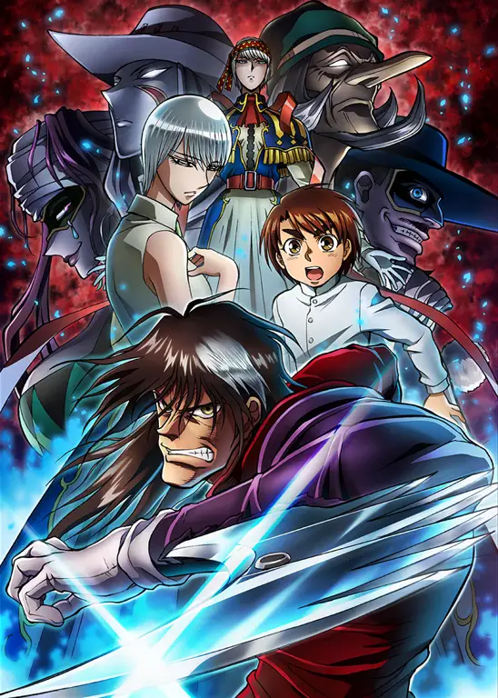 Karakter Masaru Saiga dalam anime Karakuri Circus