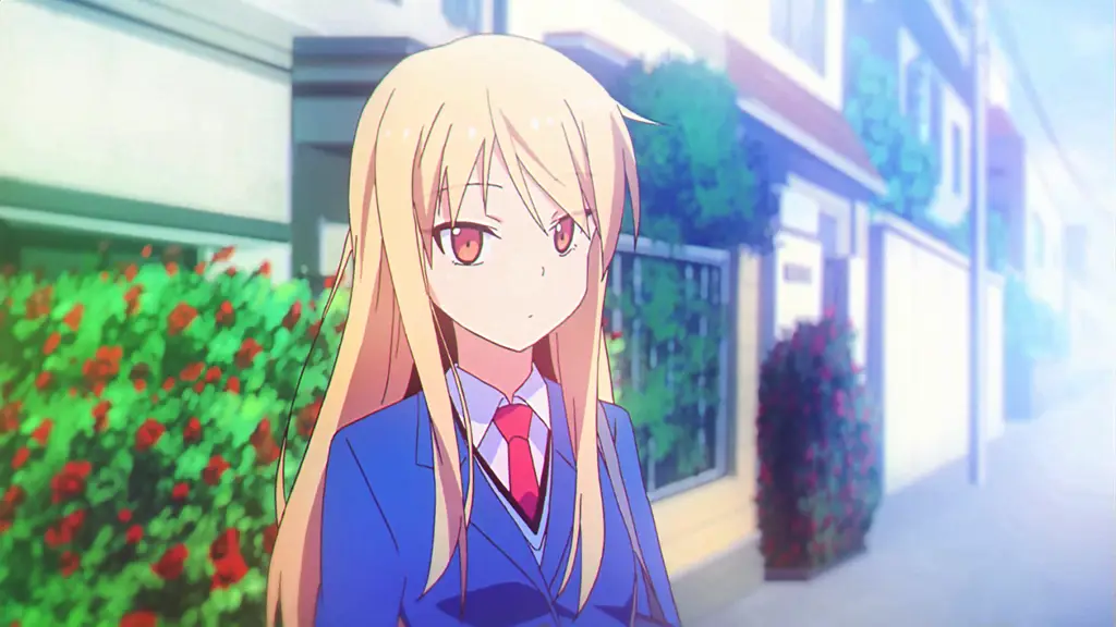 Gambar Mashiro Shiina dari anime Pet Girl of Sakurasou