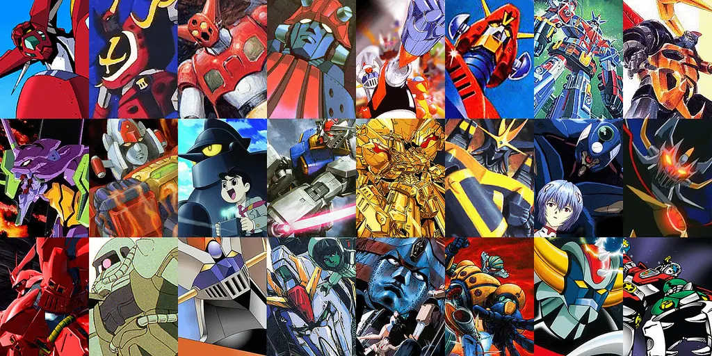 Gambar mecha anime tahun 80an