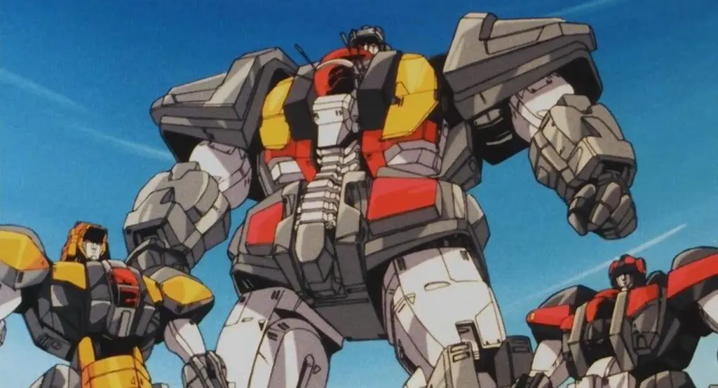 Gambar anime mecha tahun 80an