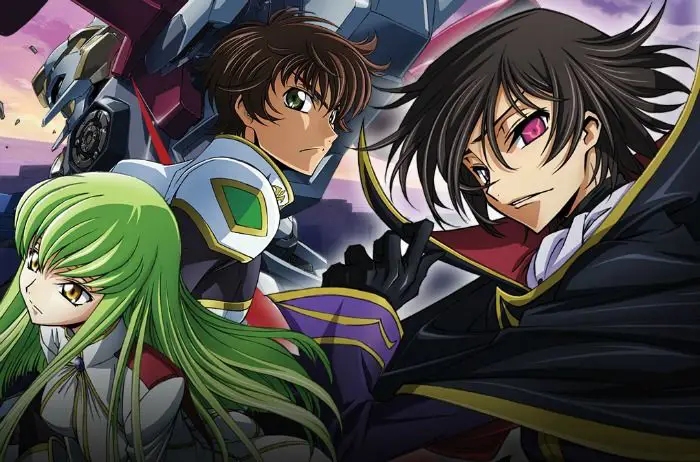 Gambar mecha dan robot dalam anime Code Geass.