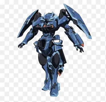 Mecha canggih di dunia Knight's & Magic Gambar mecha dari anime Knight's & Magic