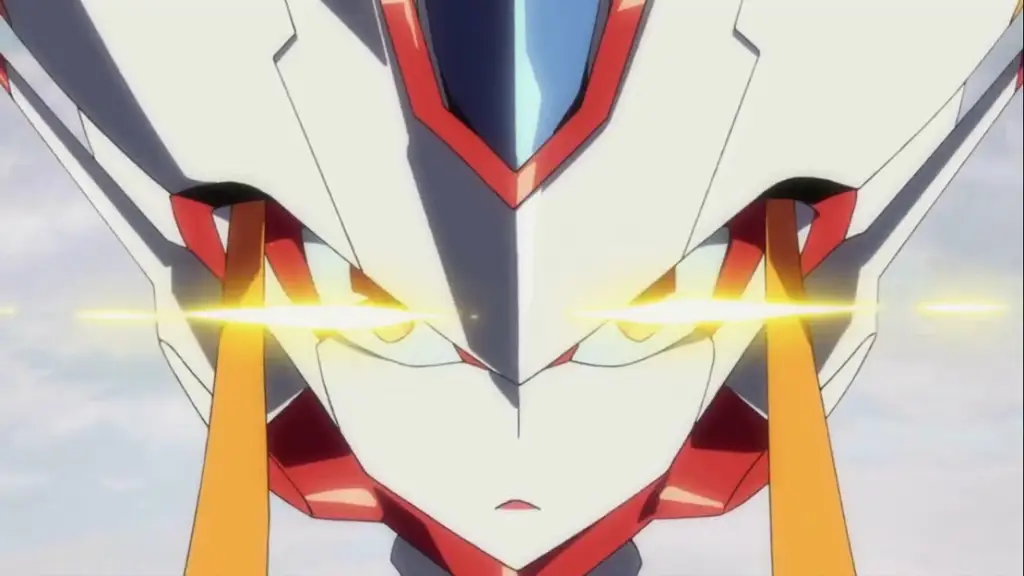 Gambar mecha Franxx dalam anime