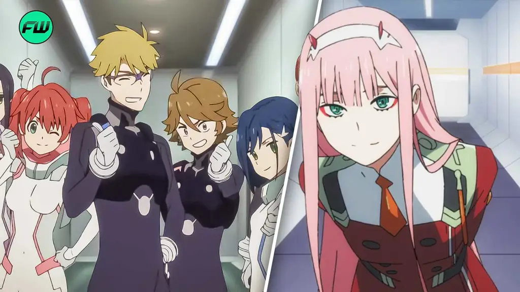 Gambar mecha Franxx dari anime Darling in the Franxx