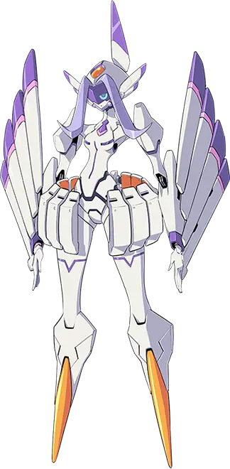 Gambar mecha dari anime Darling in the Franxx