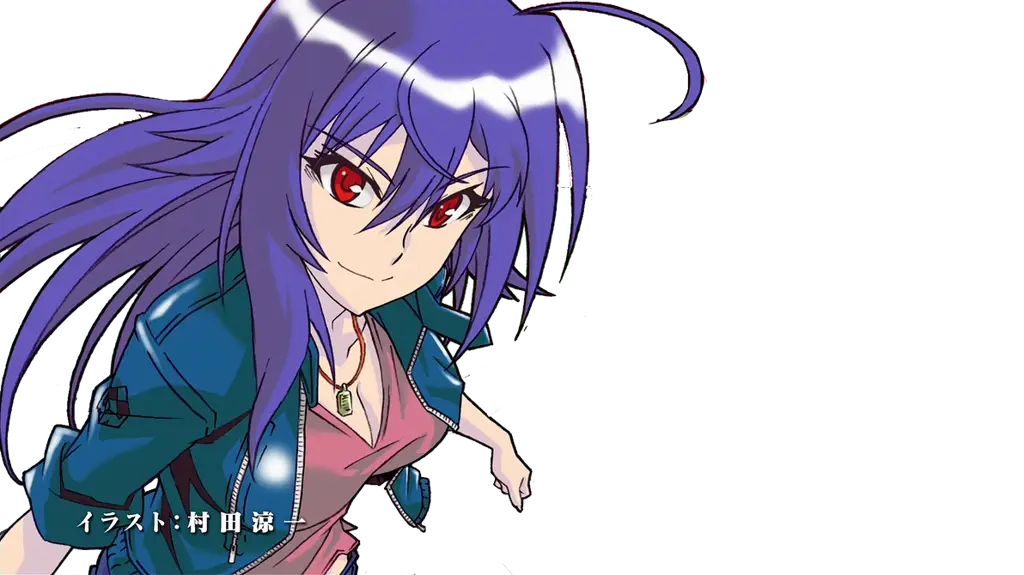 Medaka Kurokami, karakter utama dalam anime Medaka Box Gambar ilustrasi Medaka Kurokami