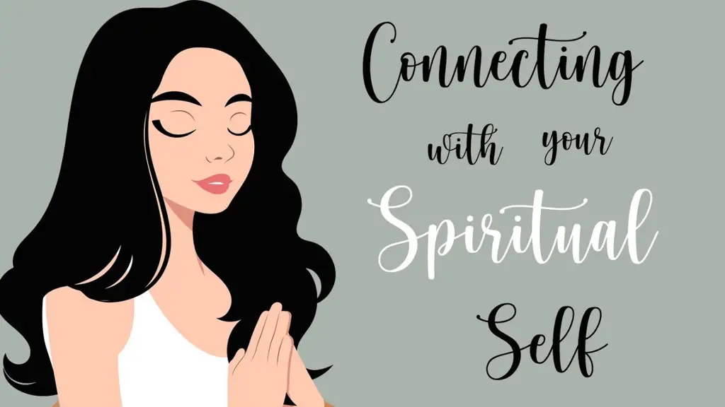 Ilustrasi meditasi untuk terhubung dengan dunia spiritual