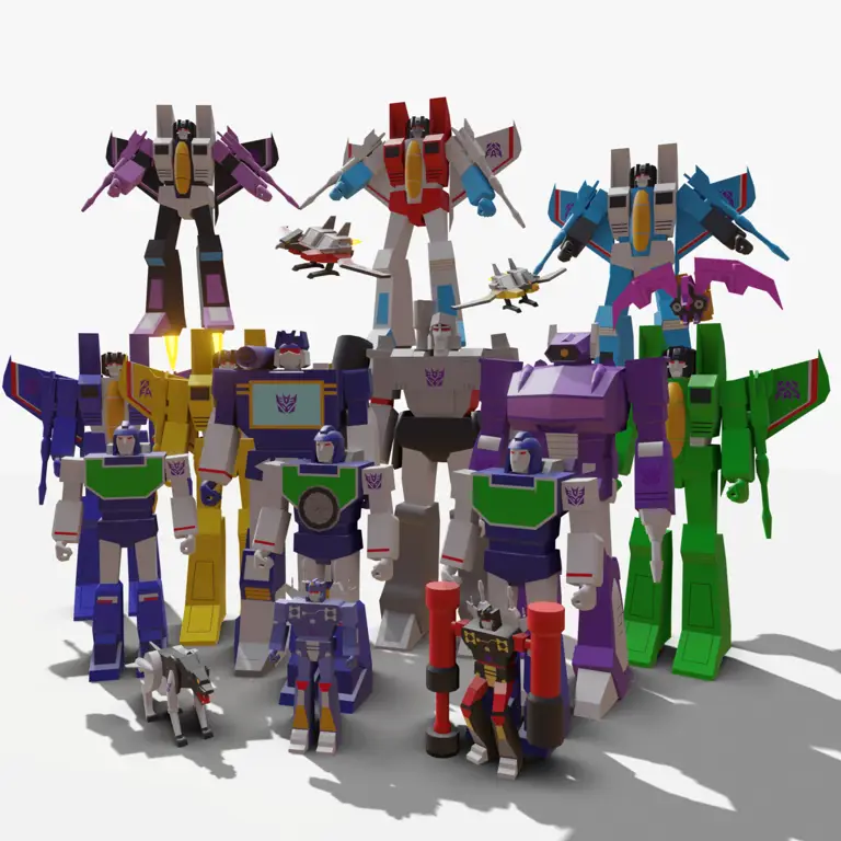 Gambar Decepticon dari Transformers G1