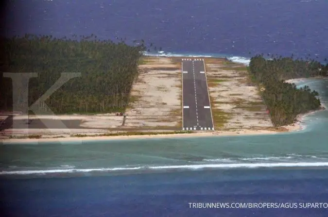 Landasan pacu Bandar Udara Miangas