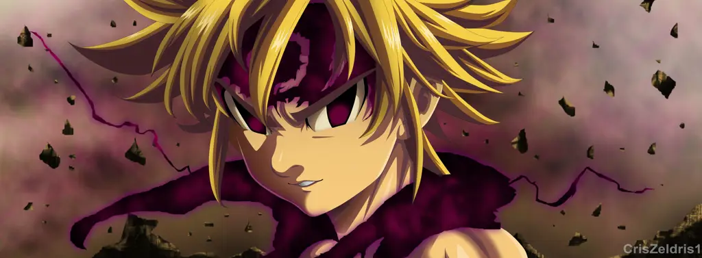 Gambar Meliodas dari Seven Deadly Sins