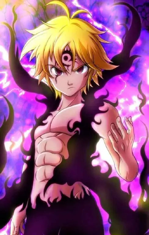 Gambar Meliodas dari Seven Deadly Sins