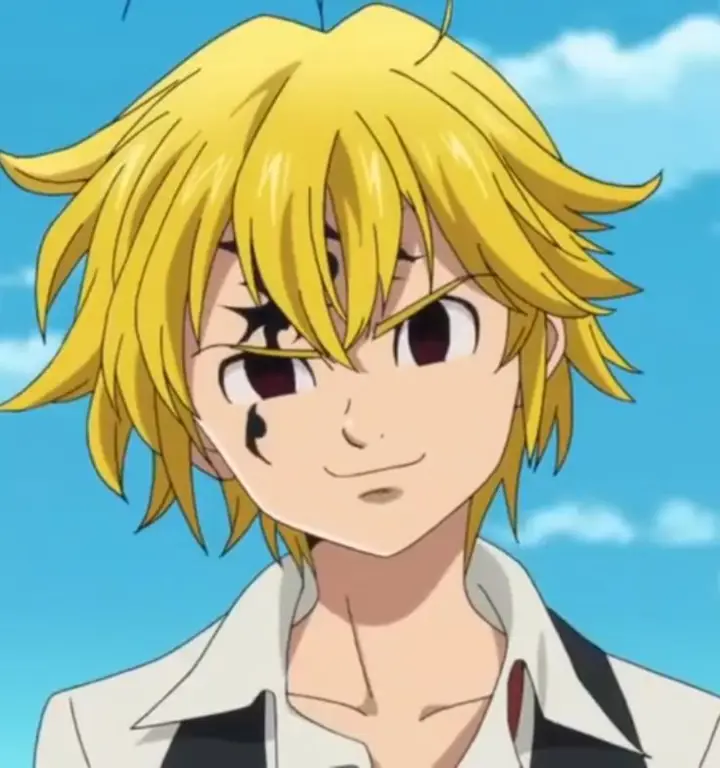 Gambar Meliodas dari Nanatsu no Taizai