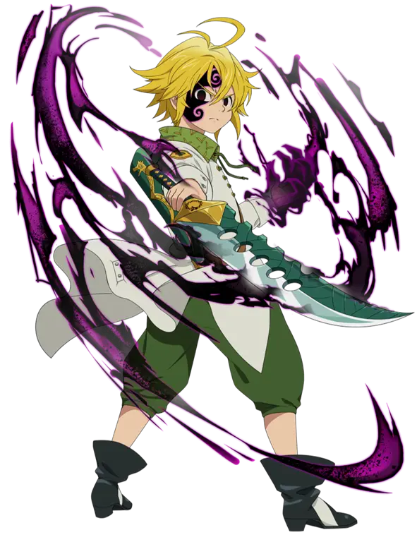 Meliodas, Sang Pemimpin Tujuh Dosa Mematikan Gambar Meliodas dari Tujuh Dosa Mematikan