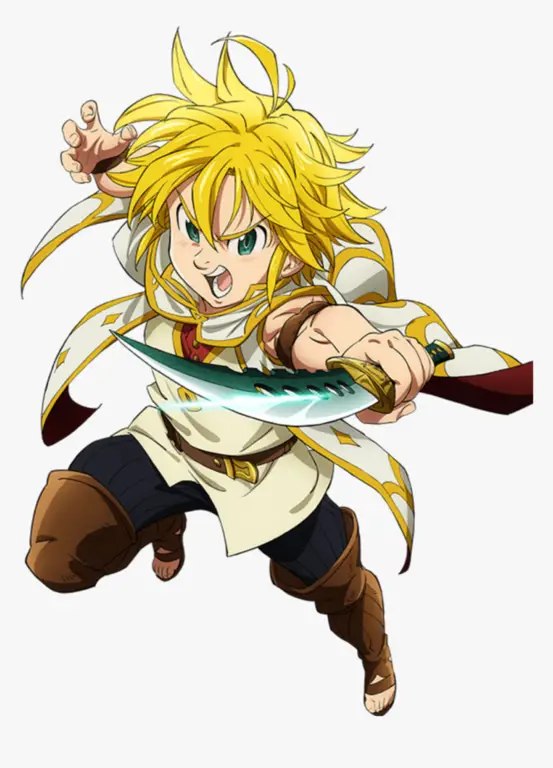 Meliodas, pemimpin Tujuh Dosa Besar