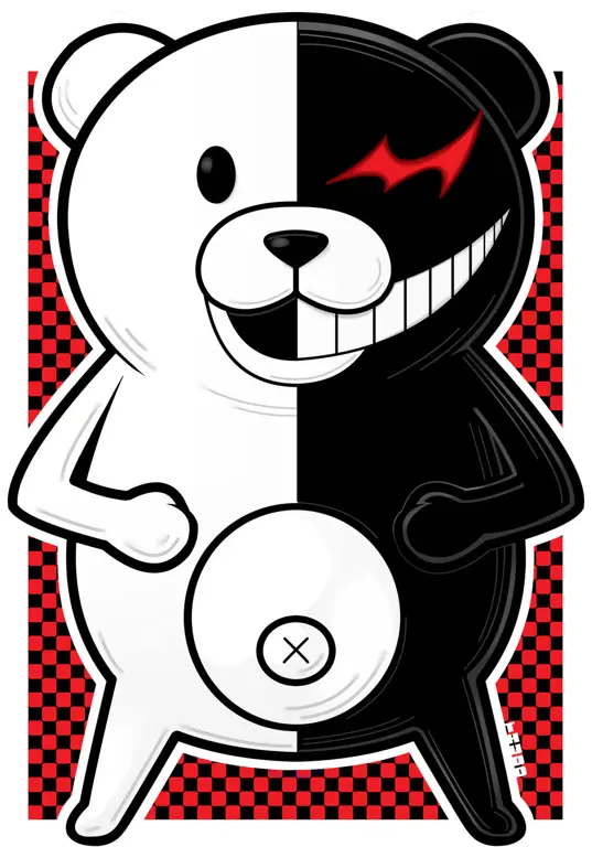 Analisis karakter Monokuma dalam game Danganronpa