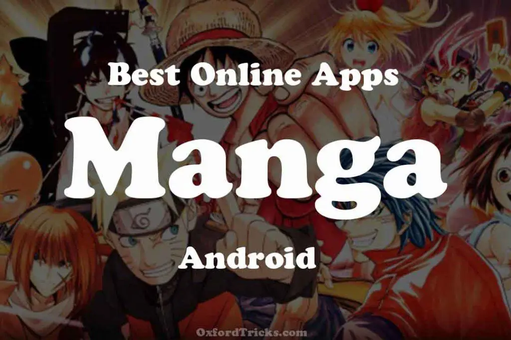 Antarmuka pembaca manga online.