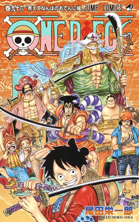 Gambar website resmi pembaca manga One Piece