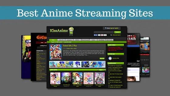 Membandingkan Situs Streaming Gambar berbagai situs streaming anime