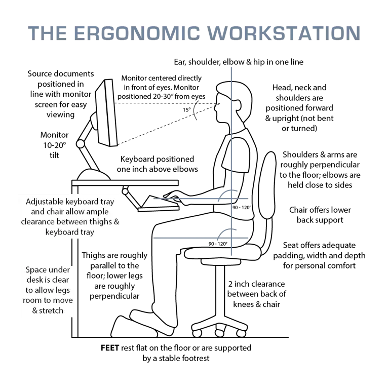 Susunan workstation animasi yang ergonomis