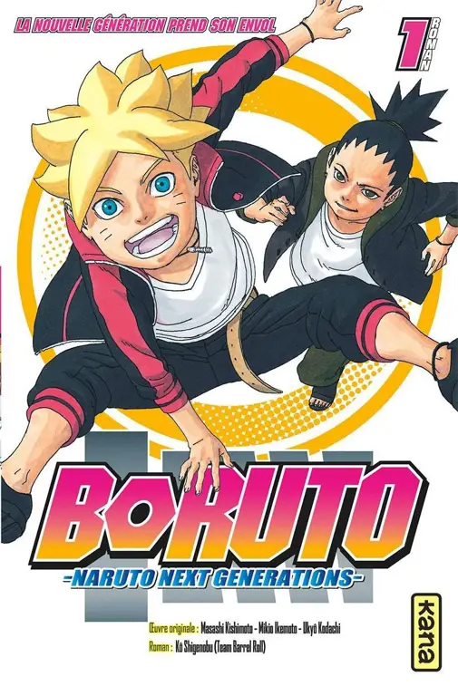 Komik Boruto fisik di toko buku