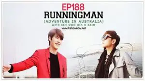 Para pemain Running Man dalam episode 188