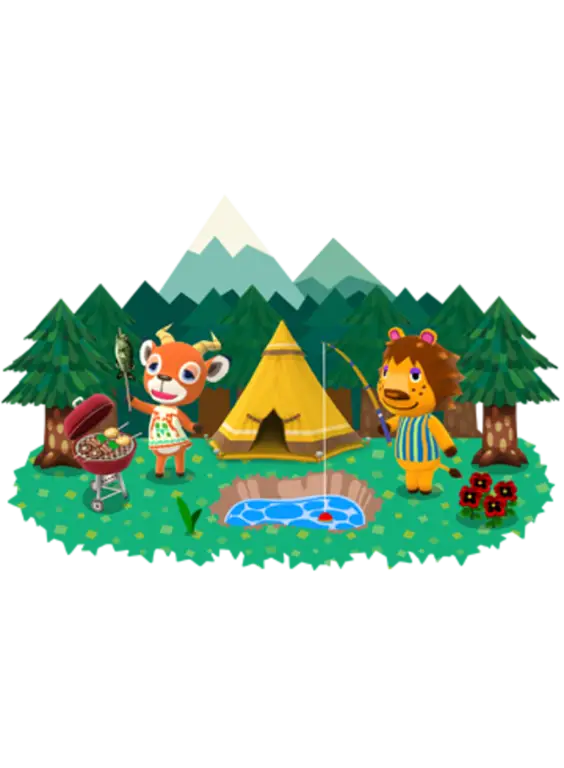 Gambar proses crafting di Animal Crossing Pocket Camp