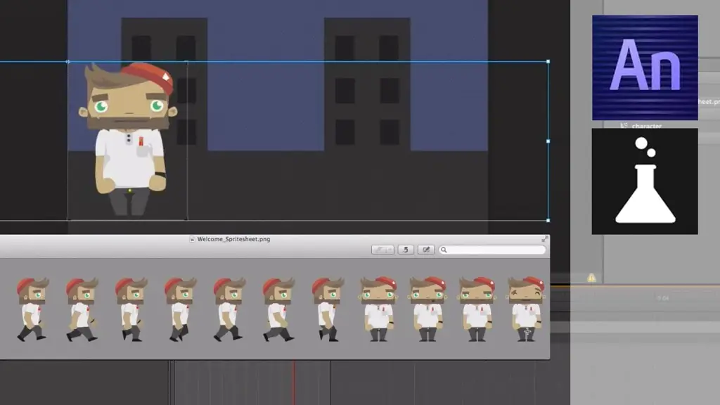 Cara membuat sprite di Adobe Animate