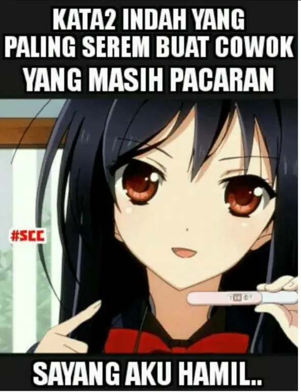 Berbagai meme anime populer di Indonesia