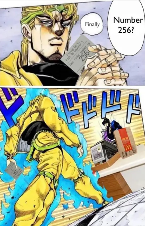 Kompilasi meme Jojo's Bizarre Adventure yang lucu dan menghibur