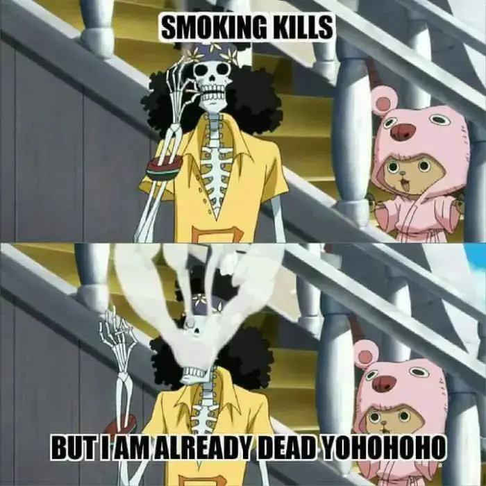 Gambar kompilasi meme lucu One Piece