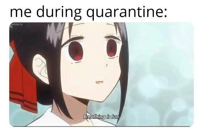 Gambar meme-meme lucu dari Kaguya-sama