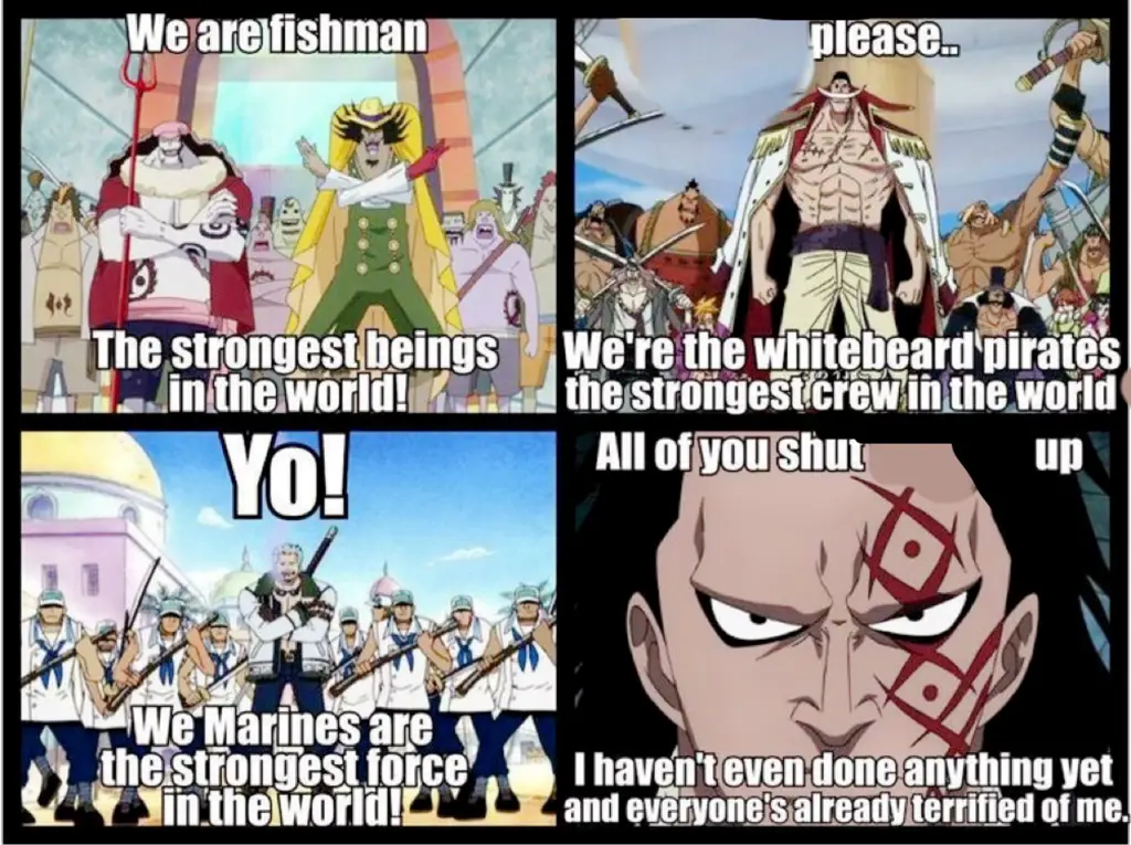 Berbagai meme One Piece yang populer di internet