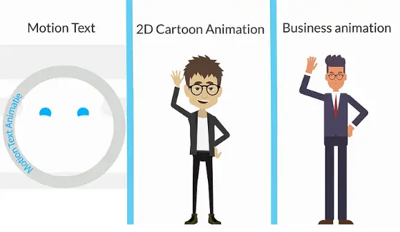 Perbandingan berbagai gaya animasi untuk video penjelasan