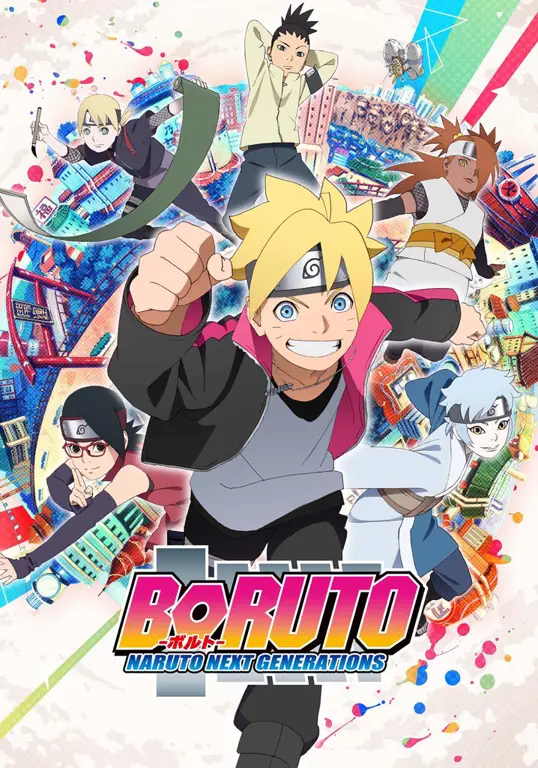 Perbandingan layanan streaming anime Boruto