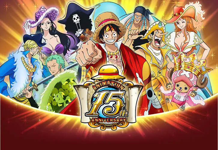 Ilustrasi berbagai opsi download One Piece