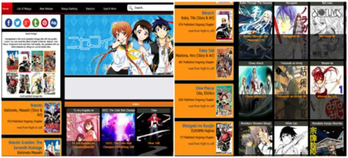 Daftar situs web manga terbaik