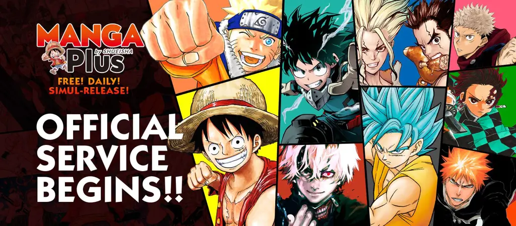 Perbandingan platform baca manga legal