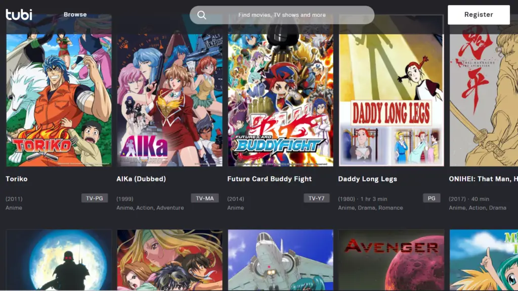 Ilustrasi berbagai pilihan streaming anime