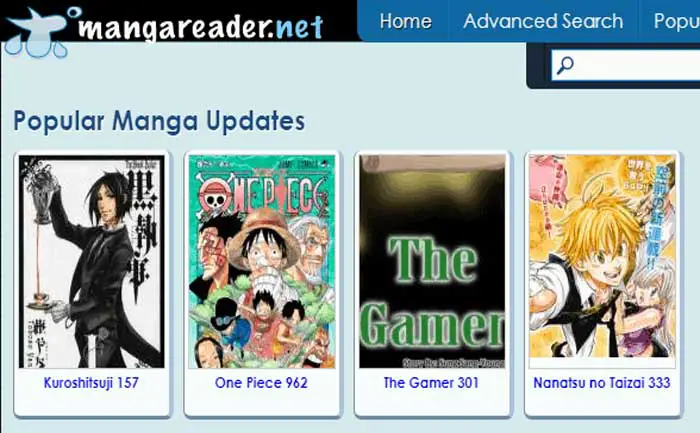 Perbandingan platform online untuk membaca manga