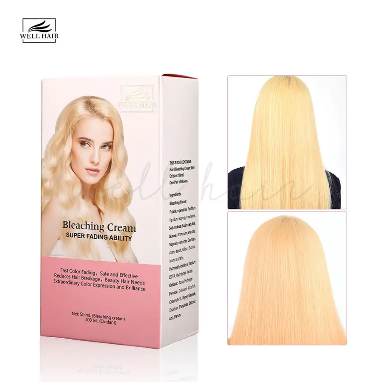 Berbagai produk bleaching rambut