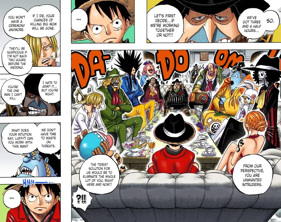 Gambar berbagai pilihan situs baca manga One Piece online