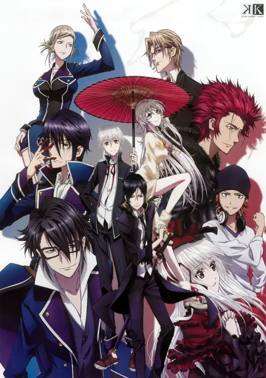 Mempelajari Karakter Anime K Gambar analisis karakter anime K