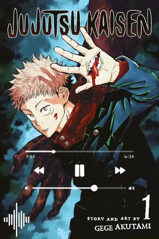 Sampul manga Jujutsu Kaisen