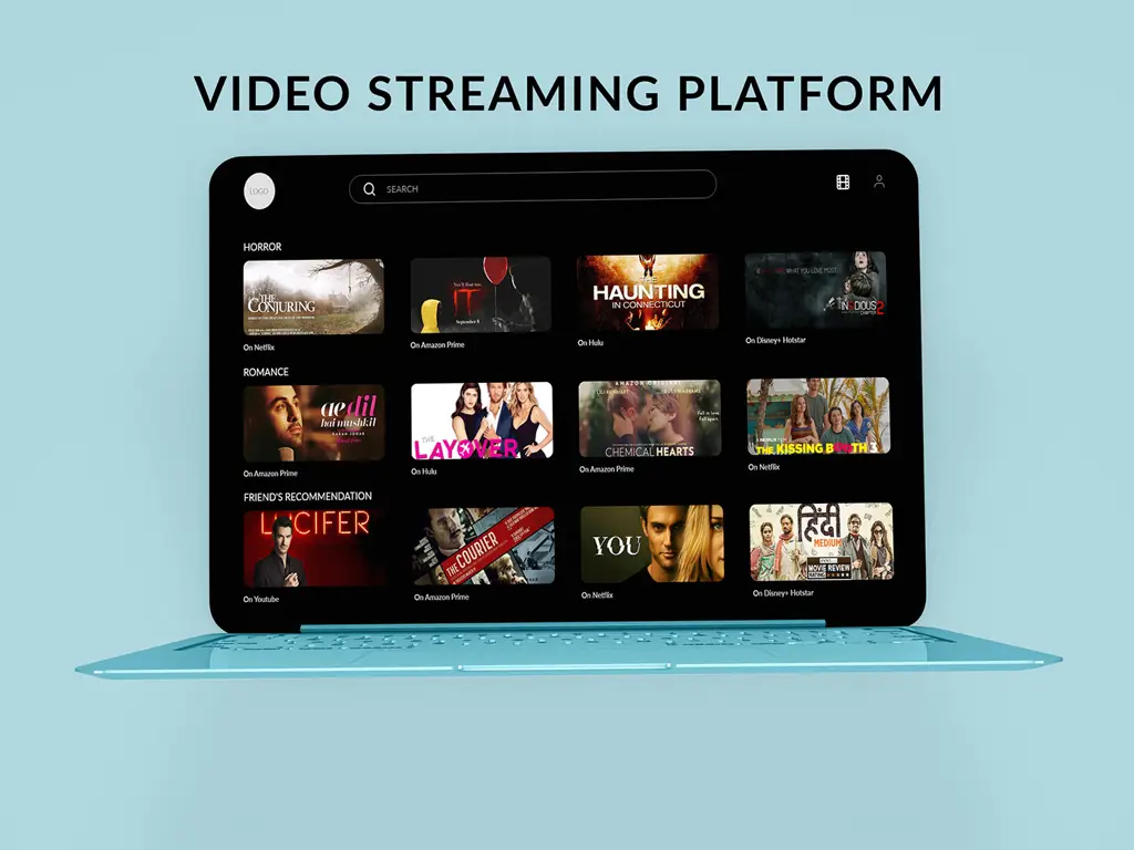 Antarmuka platform streaming