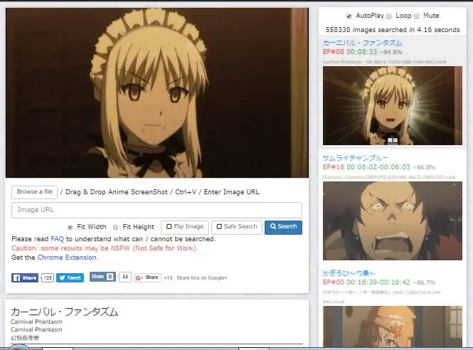 Gambar seseorang sedang mencari informasi anime di internet