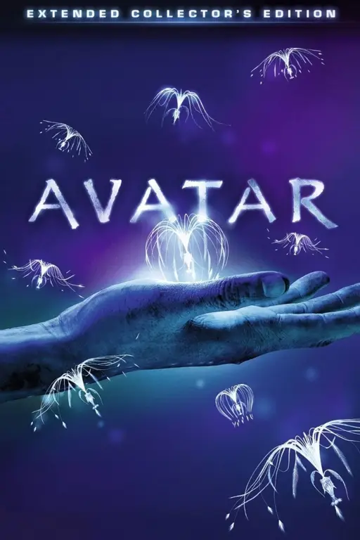 Poster film Avatar dengan subtitle Bahasa Indonesia