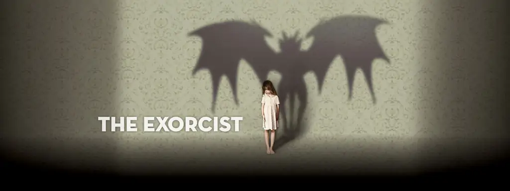 Antarmuka layanan streaming yang menampilkan The Exorcist