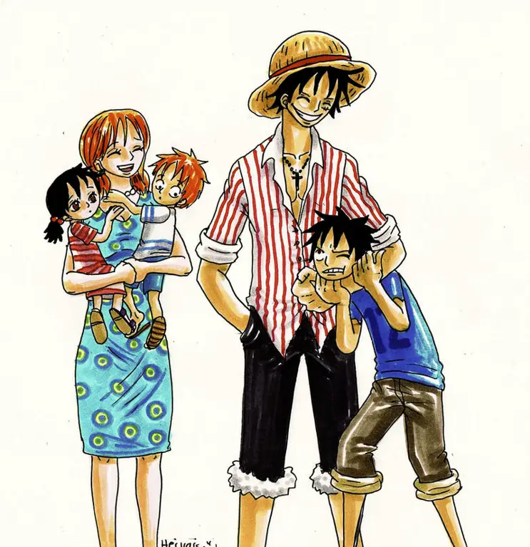 Silsilah Keluarga One Piece