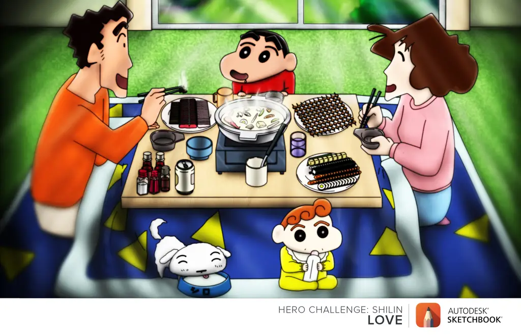 Keluarga Nohara dalam Crayon Shin Chan